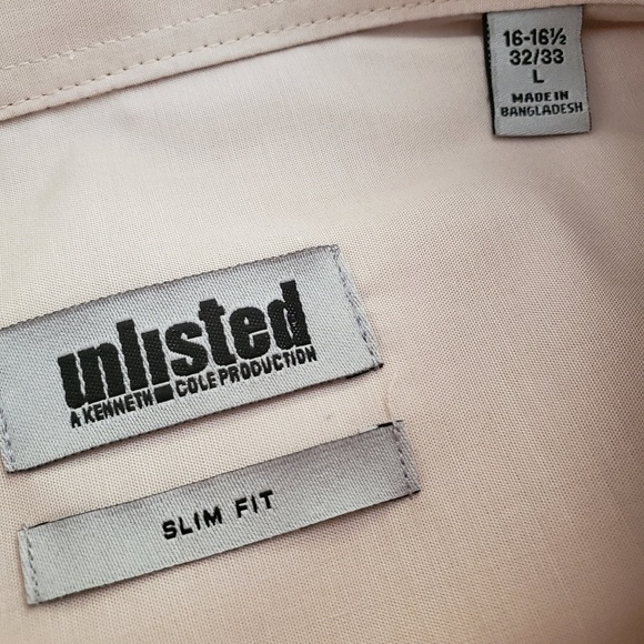 NEW Unlisted by Kenneth Cole Dress Shirt - Picture 4 of 10